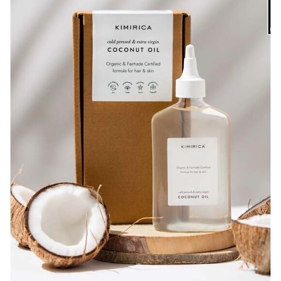 Kimirica Cold Pressed And Extra Virgin Coconut Oil 270ml - Picture 1 of 9
